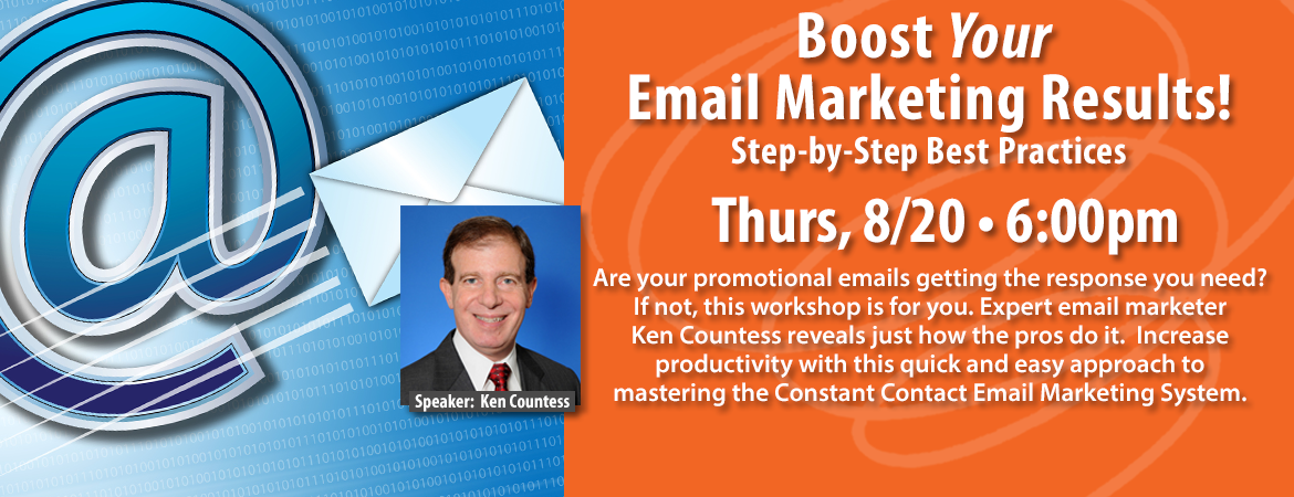 Boost Your Email Marketing Results:  Step-by-Step Best Practices for Business Owners • $10Mbr / $15Non-Mbr
